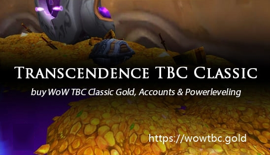 Buy transcendence WoW TBC Classic Gold